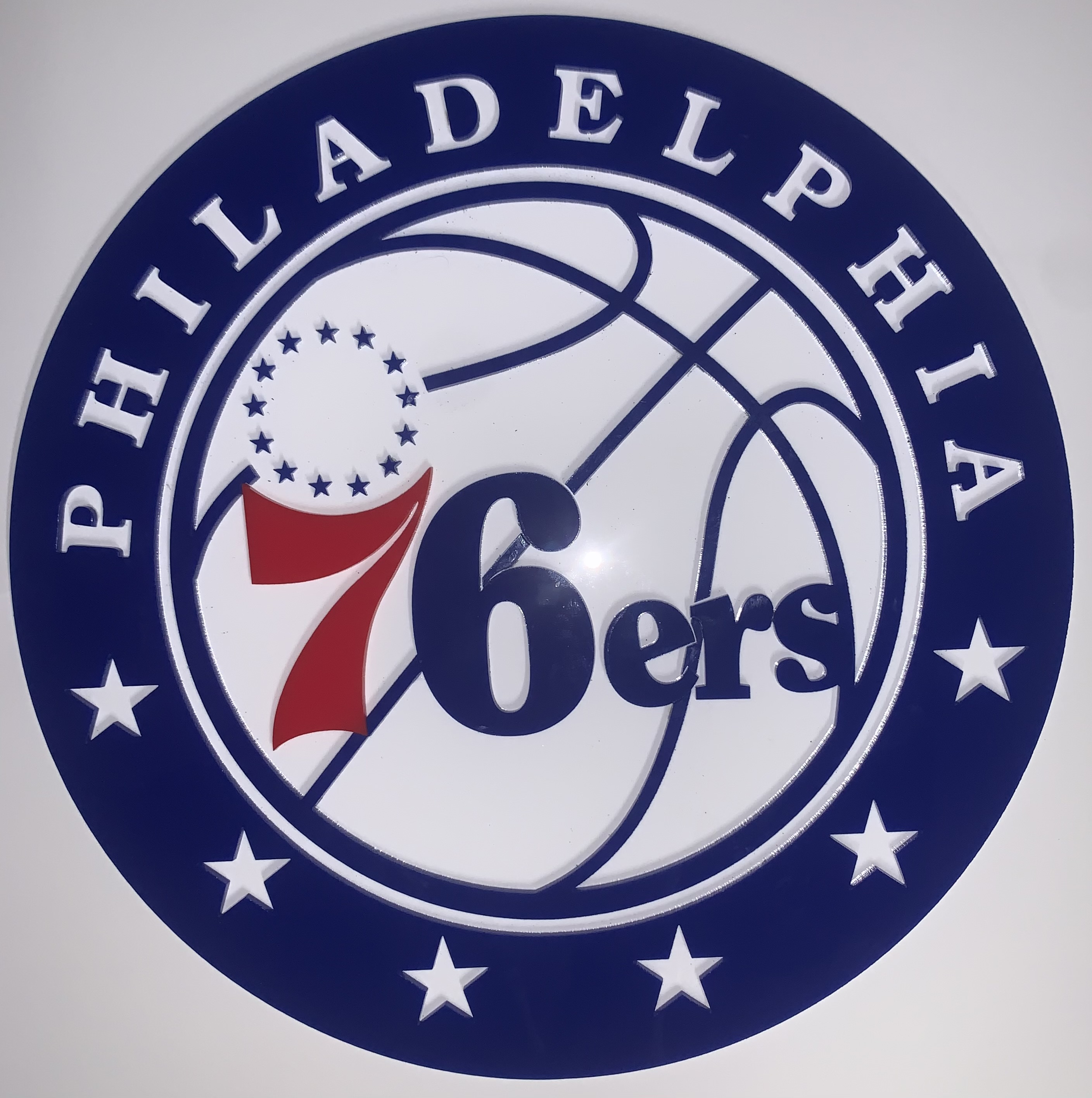 Philadelphia Sixers Plaque