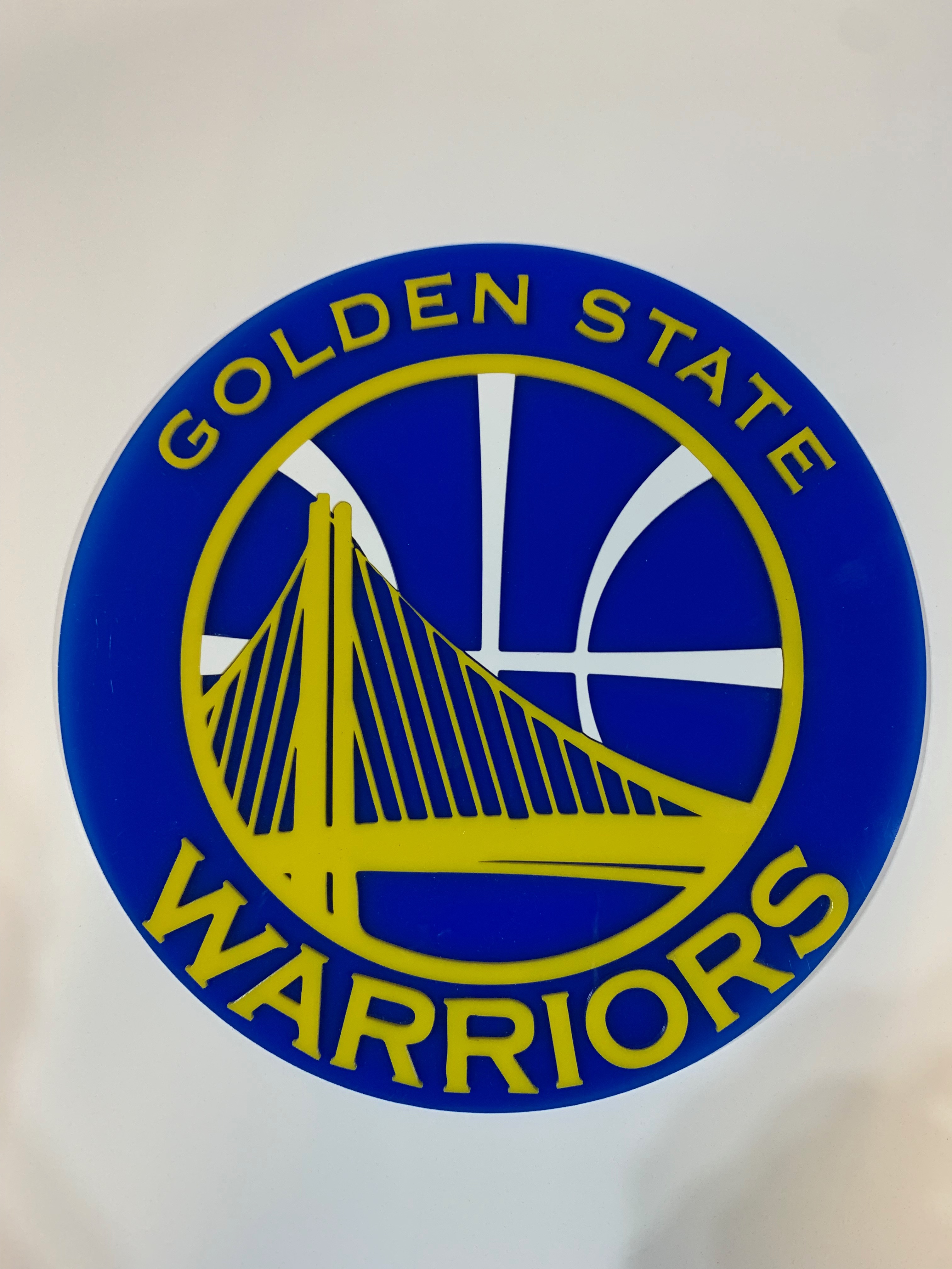 Golden State Warrior Plaque