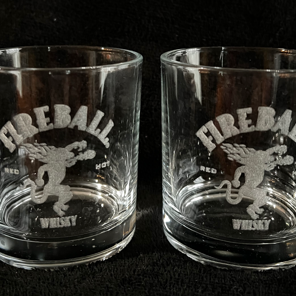 Fireball Whiskey Glass