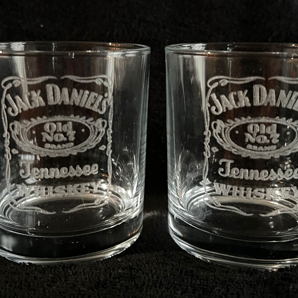 Jack Daniels Whiskey Glasses